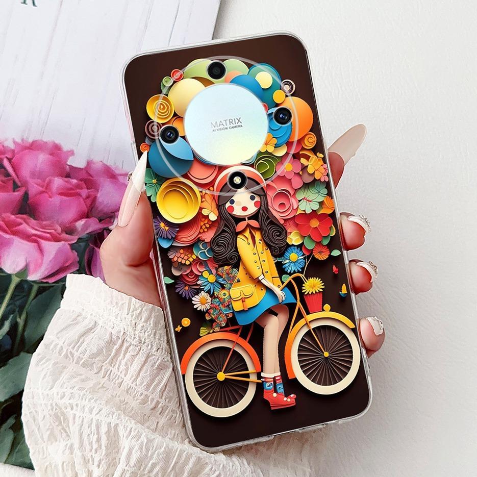 Чехол для Honor X9a Magic5 Lite Популярный Роскошный Расписной Чехол Мягкий Тонкий Чехол для Телефона Для Honor Magic 5 Lite HonorX9a Задняя Крышка Сумки
