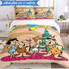 The Croods Players Adventure 3pcs K-pop music group Bedding set,Ideal for Bedroom, Dormitory,Including Duvet Cover And 2pcs Pillowcases,Fan gifts