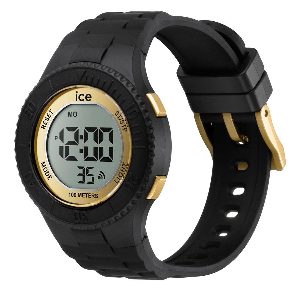 Авторизованный дистрибьютор Ice watch digital женские 021607 ice digit черное золото маленькие [Ice watch]
