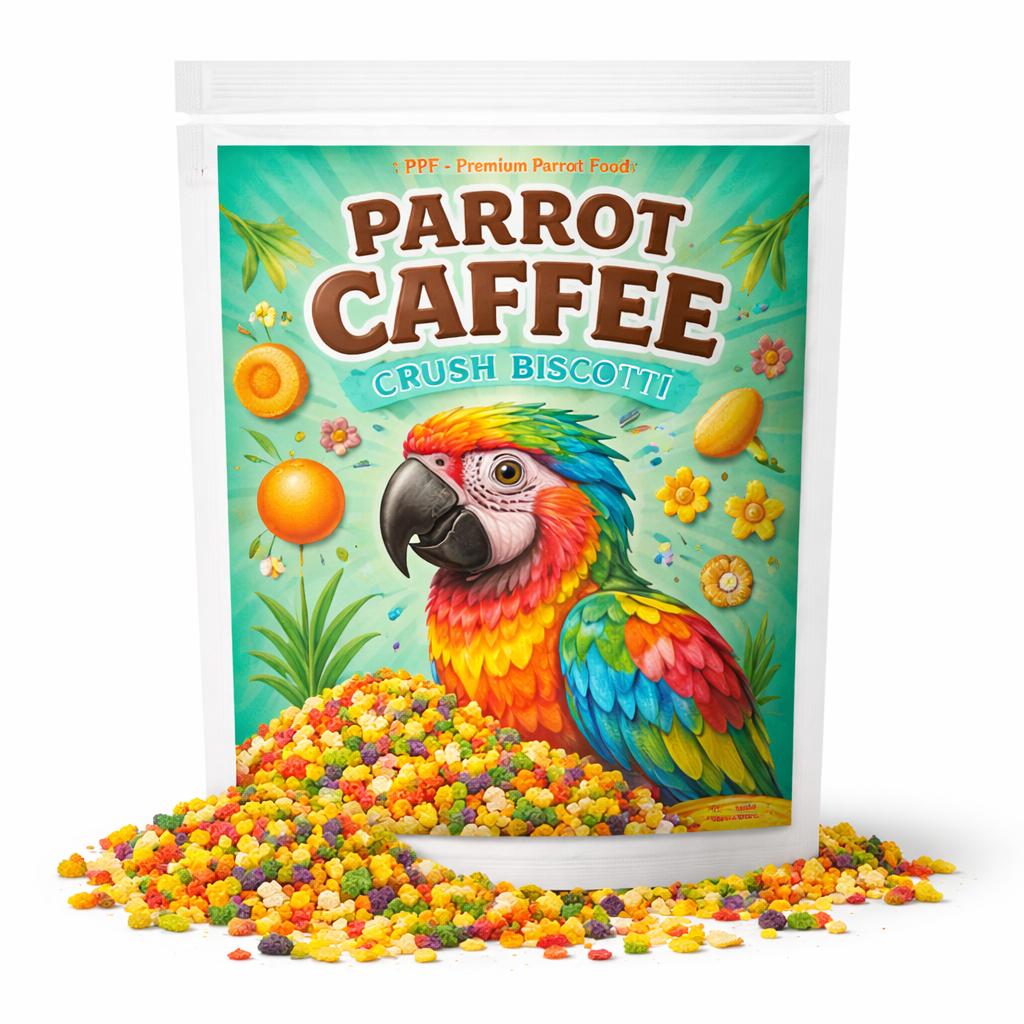 Parrot Caffee - Crush Biscotti - Biszkopciki Kruszone Dla Wszystkich Papug 100G