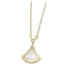 Necklace Diamond-set Skirt Shell Necklace Clavicle Chain
