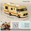 426 Pcs RV Model Building Blocks Set - Creative DIY House Van Toys Educational Building Toys Set Suitable for Decoration & Gifts