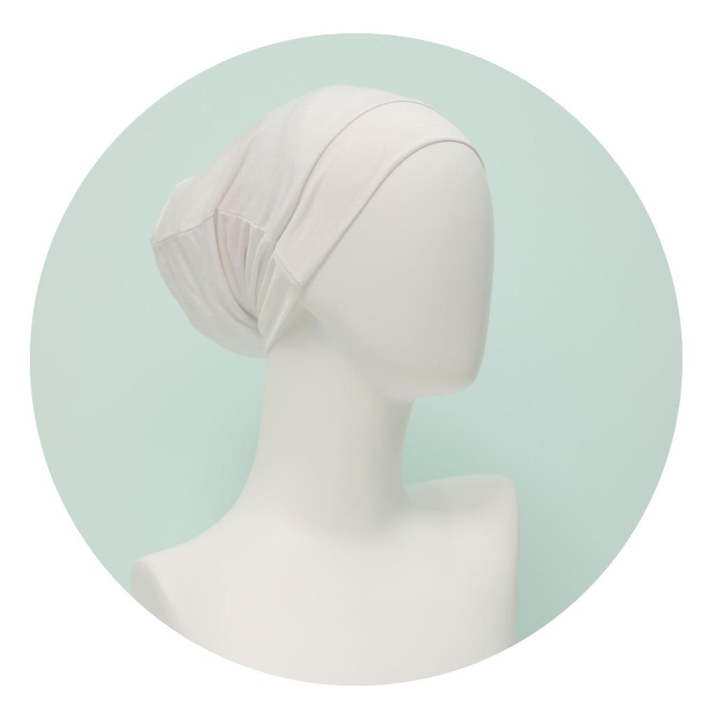Solid Color Modal Bandage Cap Headscarf
