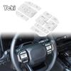 Сплав Алюминия Для Toyota Land Cruiser Prado 2026 2026 Декоративная Наклейка на Кнопки Руля Автомобиля Аксессуары для Интерьера Автомобиля