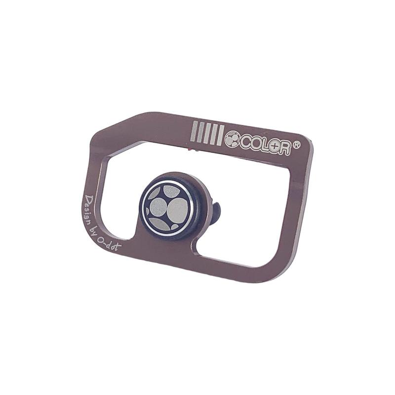 Suitable for Brompton color bicycle folding bike with mud free aluminum alloy front fork gear plate