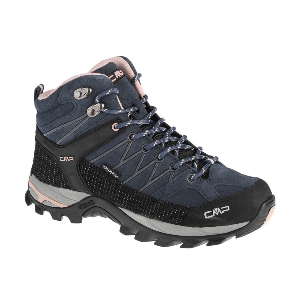 Cmp Rigel Mid WP high boots waterproof Blue