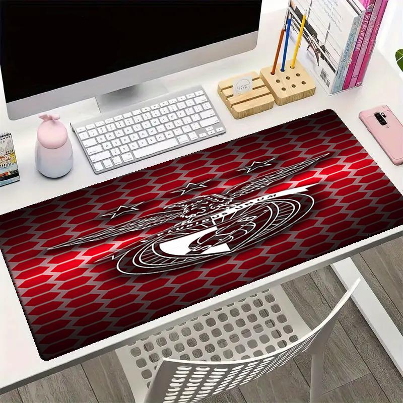 Benfica Theme Mouse Pad, Non Slip Rubber Base, Multifunctional Office & Home Decor, Perfect for Workspace Personalization.