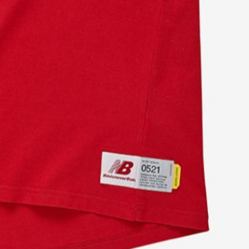 New Balance Унисекс футболка с логотипом Nb Tnt Nbneb4l0