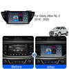 Для Geely Atlas NL-3 2016 - 2020 Авто BT Android экран автомобильный радио GPS навигация мультимедиа видеоплеер 5G WIFI DSP нет 2din DVD