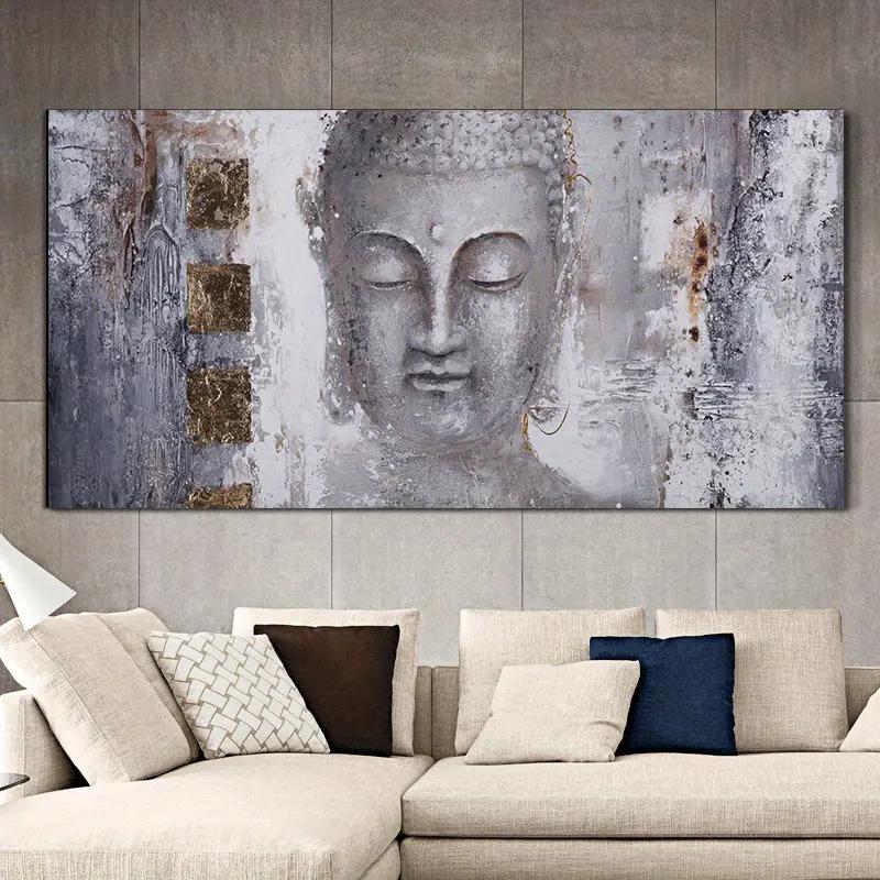 Abstract Buddha Painting Canvas Wall Art Canvas Modern Buddha Painting For Living Room Wall Art Prints Poster No frame