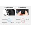 E-ACE Smart Car TPMS Auto Monitoring External Devce Tyre Pressure Monitoring System Security Alarm USB TMPS Tyre Pressure Sensor