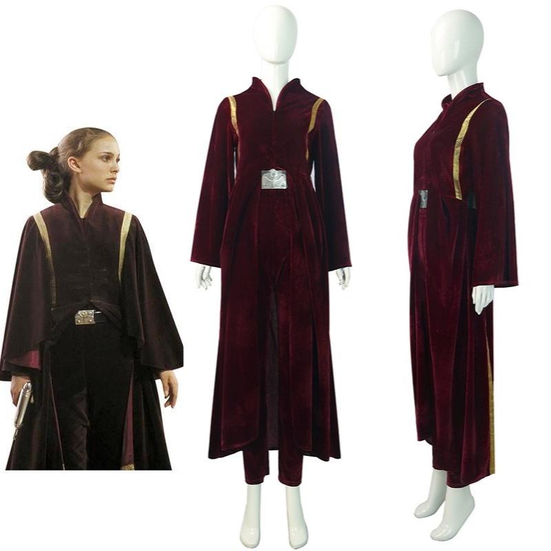Elegant And Smooth Star Wars Prequel 1 Padme Amidala Cosplay Costume