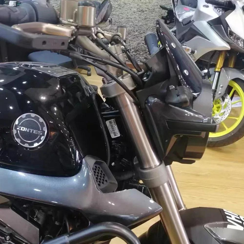New 2022 Fit Zontes G1 Motorcycle Retro Style Windshield Apply For Zontes G1 125 / G1 155 / G1X 125 / G155 SR