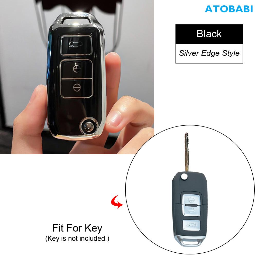 Чехол для автомобильного ключа из ТПУ с дистанционным брелоком, защитный чехол для ключей, держатель для FAW Besturn B30 X40 2017 2018 2019 2020 2021, автоаксессуары