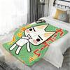 Character I-Inoue Toro Throw Lightweight 240g Flannel Blanket Soft Skin-friendly for Summer Cooling
