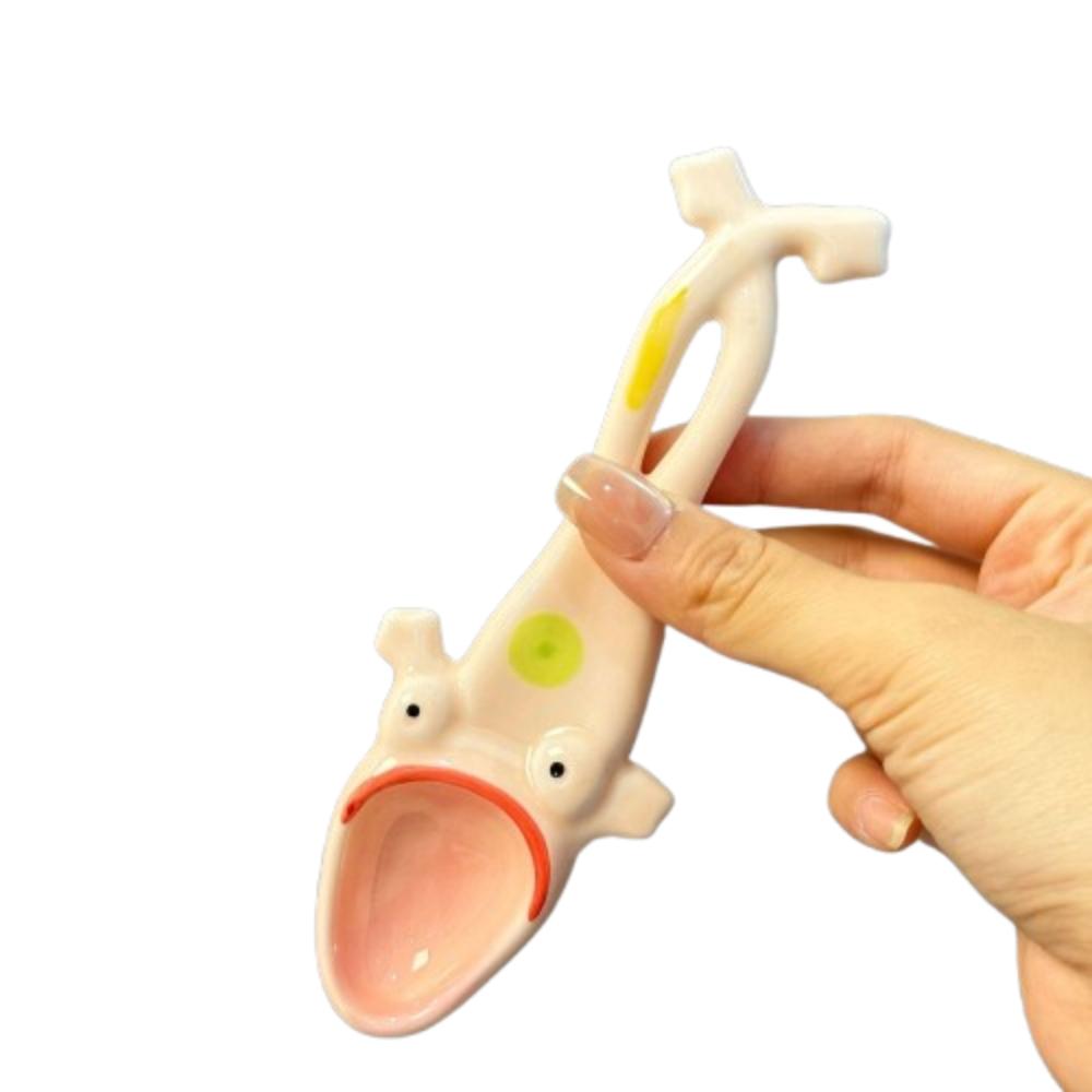 Милая десертная ложка Креативная ложка для перемешивания Чайная ложка Ложка с уродливой лягушкой Вечеринка