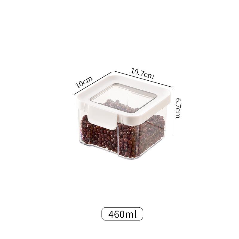 Household Kitchen Sealed Grain Can Multifunctional Snack Storage Box Transparent Visible Moisture-proof Dried Fruit Storage Tank
