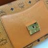 [Pre-Owned] Patricia Visetos Monogram Leather Accordion Tote Crossbody Shoulder Bag - Good #ABKHRG