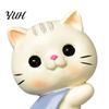 Adhesive Wall Decor Cute Cat Light Switch Sticker, Adorable Kitten Self?Adhesive Socket Panel Living Room Surround Cover Decor, Indoor Home for Kids