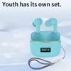 Портативные Bluetooth-совместимые наушники с усиленным басом, чистым звуком и надежной посадкой для путешествий и тренировок