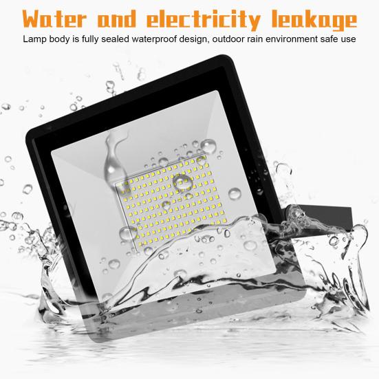 Практичный светодиодный прожектор высокого цвета, устойчивый к коррозии, 120 градусов, уличный прожектор с защитой от протечек для сада