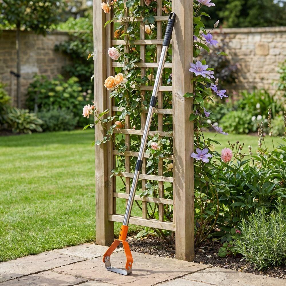 Dual-Purpose Weeding Ring Two-In-One Weeding Tool Comfortable Use Garden Weeding Tool Garden Use
