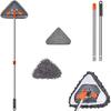 360° Rotatable Glasss Wall Mop Dry And Wet Use Glass Door Mop New Window Cleaning Mop  For Ceiling