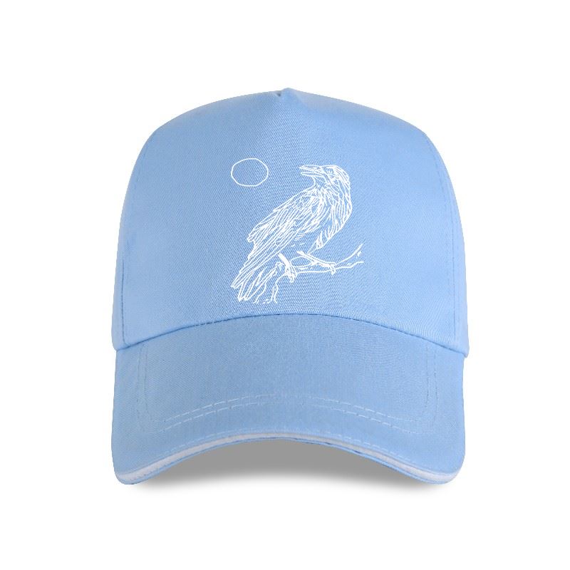 Новый дизайн, винтажная готическая бейсболка с вороной и птицей, новинка с натуральными буквами, новинка для взрослых, мужская, 2023