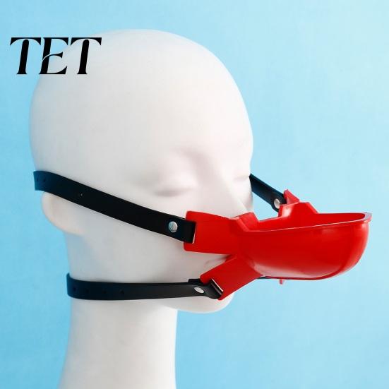 Couples Gift for Intimacy Bondage Mouth Gag, Breathable Ball Gag with Adjustable Strap Couples, Bdsm Tools Adult BDSM Role Play Toy, Unisex