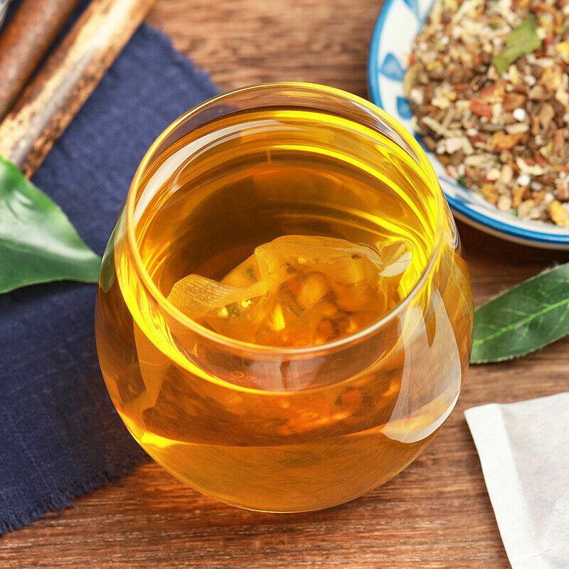 Китайский травяной чай Zhi Qing Yu Xing Cao Pugongying Herbs Tea 150 г Полезный напиток