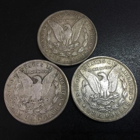 Моделирование поддельного Моргана, памятная монета на один доллар, коллекция колец, подарок