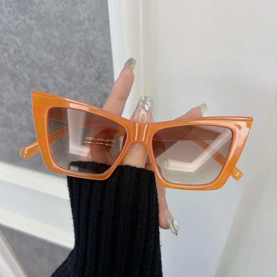 Fashion Retro Cat Eye Sunglasses Women Men Vintage Sun Glasses Female Male Outdoors Designer Frame Mirror Punk