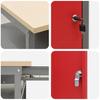 Workbench Set 8 pcs Red and Grey Powder Coated Steel