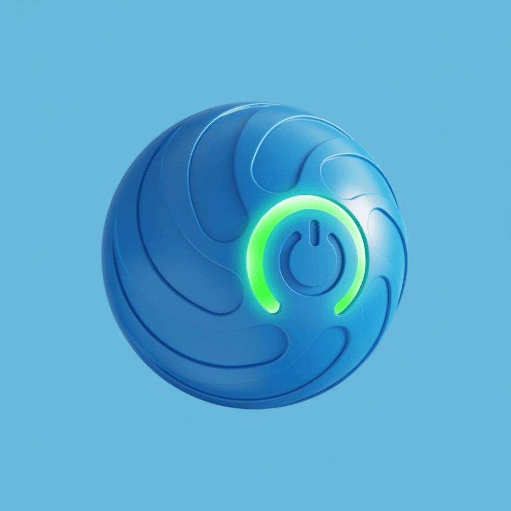 USB Rechargeable Smart Dog Toy Ball Gravity Jump Bite Resistant Interactive Pet Toy Chew Resistant Bouncing Design