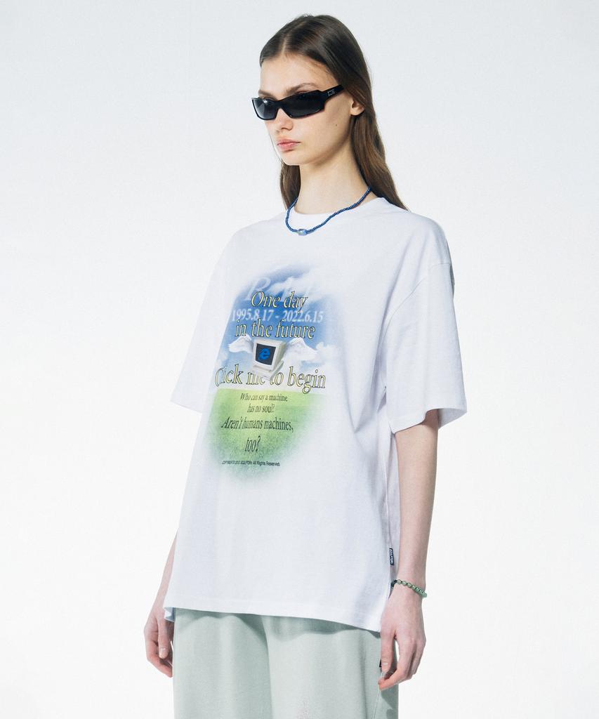 SCULPTOR Window Memorial Tee White