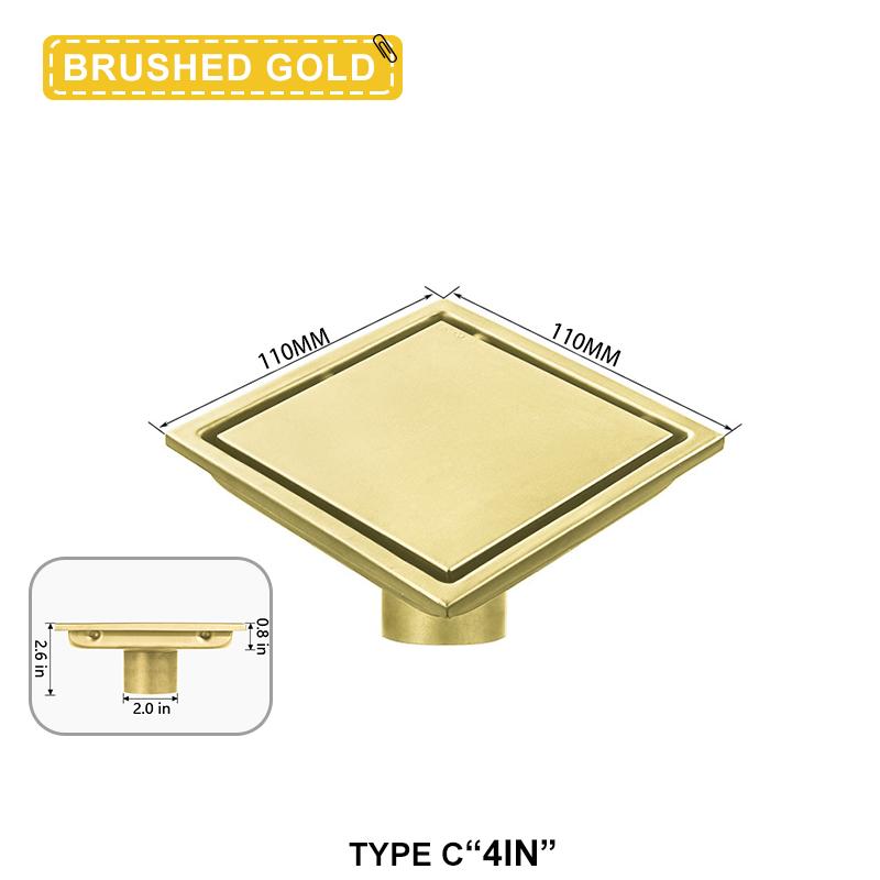 Квадратный невидимый слив из нержавеющей стали для пола, дезодорирующий фильтр для мусора, слив для душа, слив для пола, фильтр для воды, аксессуары для ванной комнаты