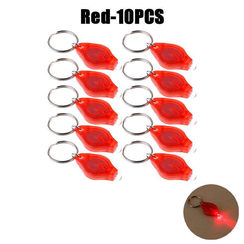 100 шт. мини светодиодный брелок фонарь УФ-фонарик УФ-свет карманный аварийный фонарь мини-фонарик черный свет брелок фонарики