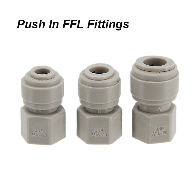 Фитинги для домашнего разливного пива, push-in, 1/4" 5/16" 3/8", пищевой класс, с EPDM-уплотнительным кольцом, герметичные