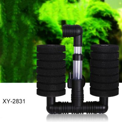 Xy-2830 2831 Воздушный насос Биохимический губчатый фильтр Бесшумный с присосками Аквариумный резервуар для рыб