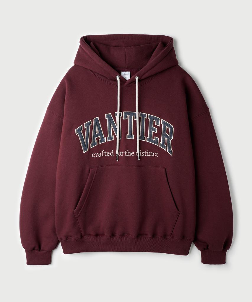 Толстовка Vantier Бордовая Khhd2657
