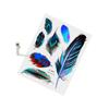 Auto Motorcycle Decals Scratch Decorative Sticker Vinyl Stickers Transparent Feather Stickers
