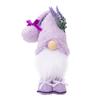 Adorable Purple Lavender Doll Plush Gnome Unique Decoration For Mother's Day Festivities