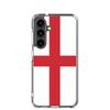 Coque Téléphone - Samsung - Galaxy S24 Plus - Drapeau Angleterre - Souple - Multicolore