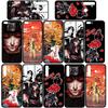 Для iPhone 16 15 Xiaomi Redmi Note 14 13 12 11 Pro Max X 16e Samsung Galaxy S25 S24 S23 Moto G75 OPPO Huawei Наруто Итачи Саске Акацуки чехол для телефона