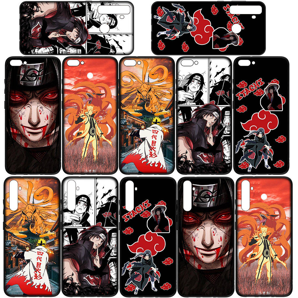 Для iPhone 16 15 Xiaomi Redmi Note 14 13 12 11 Pro Max X 16e Samsung Galaxy S25 S24 S23 Moto G75 OPPO Huawei Наруто Итачи Саске Акацуки чехол для телефона