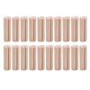 20Pcs Wooden Cards Stand Cylindrical Wood Photo Holder Table Top Display for Party Wedding Decoration
