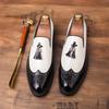 Брендовые роскошные британские туфли-броги для повседневной носки, мужская кожаная обувь для джентльменов, полуформальные мужские мокасины на толстой подошве Zapatos Hombre