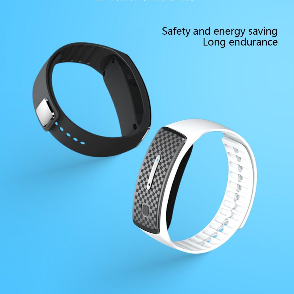 Electronic Bionic Wave USB Charging Summer Anti-mosquito Pest Control Wristband Ultrasound Mosquito Repellent Bracelet