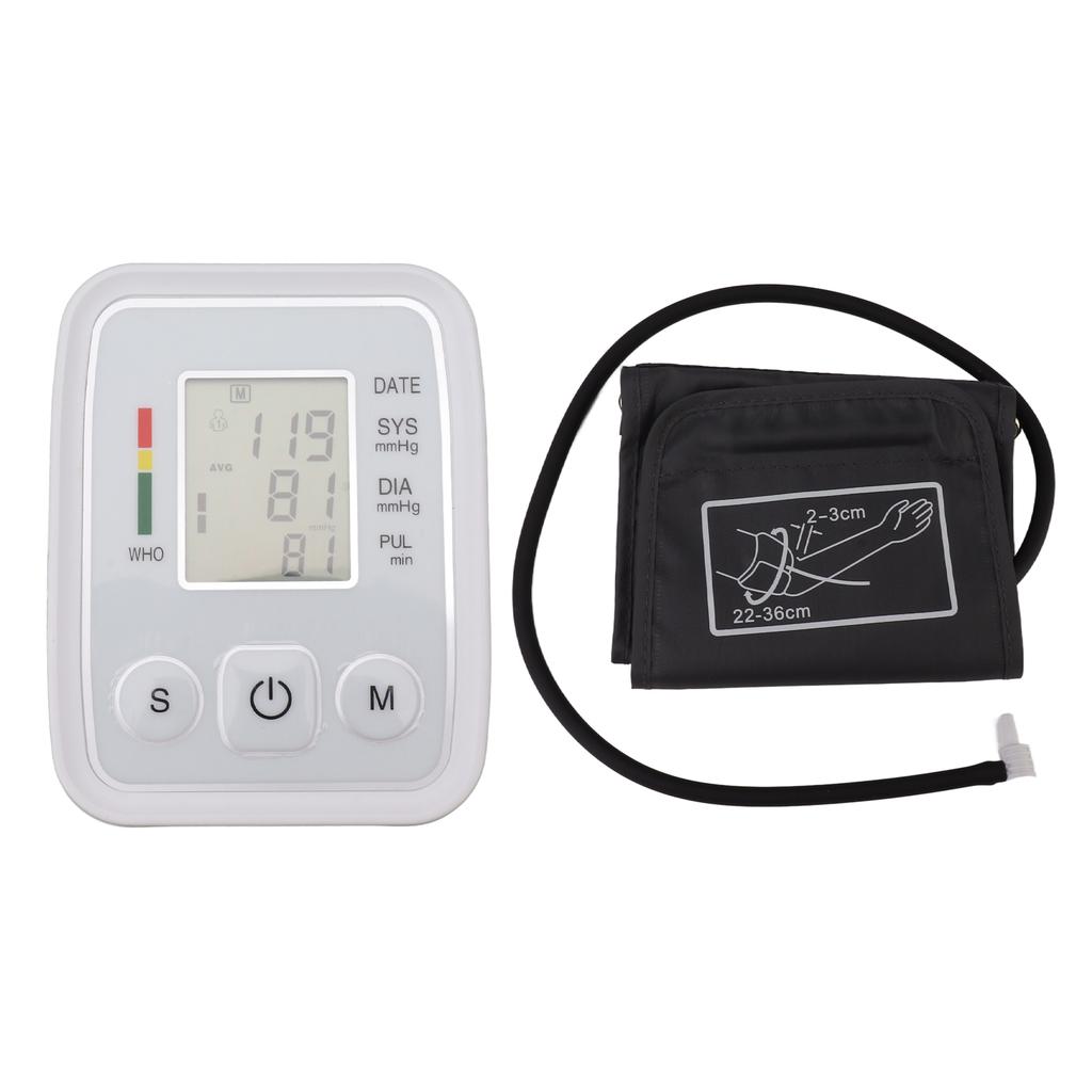 Upper Arm Blood Pressure Monitor with Wide Range Cuff Blood Pressure Machine with Large Digital