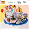 LOZ 8902 Animal World Birthday Party Koala Bear Balloon Pet Doll DIY Mini Diamond Blocks Bricks Building Toy for Children No Box